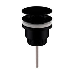 [BASW410] Contemporary Universal Round Push Button Basin Waste, Slotted & Unslotted - Choice of Finish - Cutout