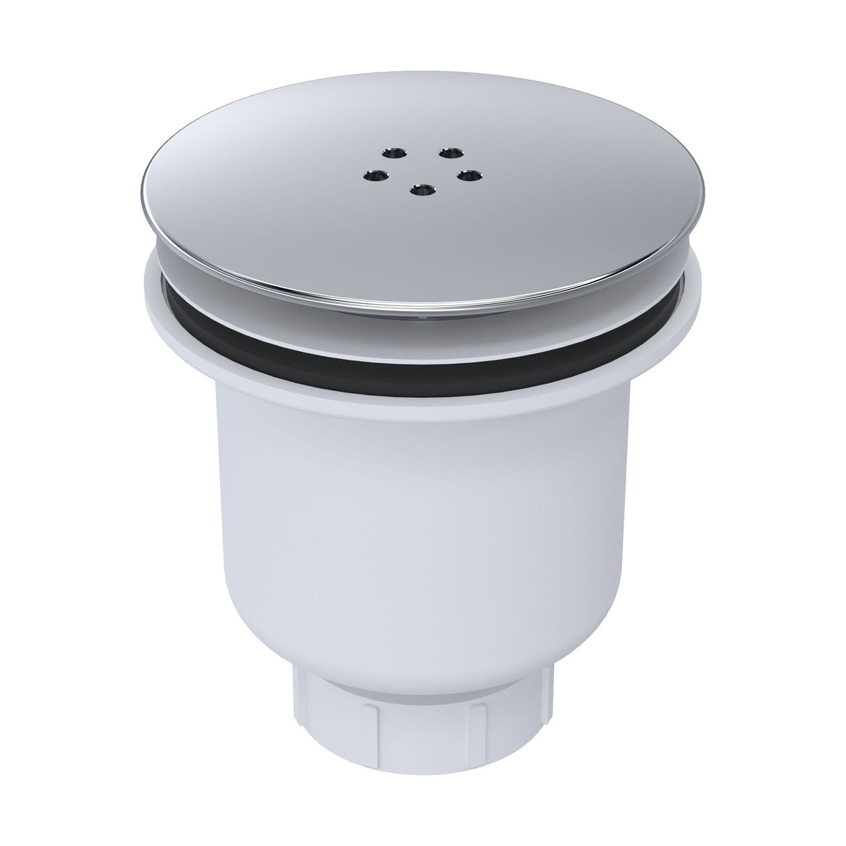 [BATW001B] Straight Shower Tray Waste Bottom Outlet - Cutout