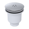 [BATW001B] Straight Shower Tray Waste Bottom Outlet, Choice of Colour - Cutout