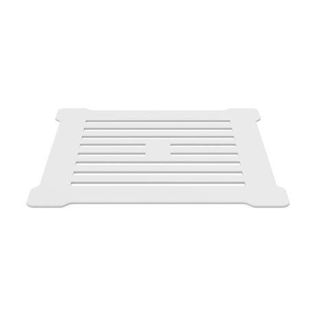 [BATW004S] Contemporary Resin Slimline Shower Tray Grill Waste - Choice of Colour - Cutout