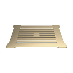 [BATW005S] Contemporary Resin Slimline Shower Tray Grill Waste - Choice of Colour - Cutout
