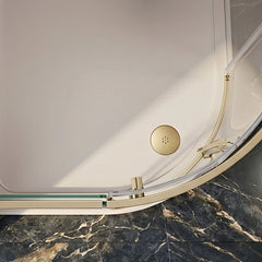 [BATW005] Contemporary Fast Flow Shower Tray Waste with Cover - Multiple Finishes (116x116x99mm) - Silo