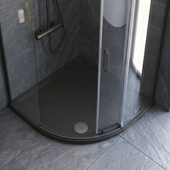 [BATW008] Contemporary Fast Flow Shower Tray Waste with Cover - Multiple Finishes (116x116x99mm) - Silo