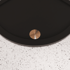 [BATW016] Contemporary Fast Flow Shower Tray Waste with Cover - Multiple Finishes (116x116x99mm) - Lifestyle 1