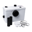 [BAWP600] Bathroom 3 Inlet Macerator Waste Pump System, 600W, 270 x 398 x 230mm, White - Cutout
