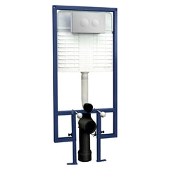 [BAXT009] Dual Flush Concealed Cistern With Frame - Cutout