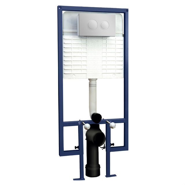 [BAXT009] Dual Flush Concealed Cistern With Frame - Cutout