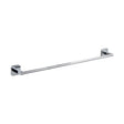 [BB101CR] Wall Mounted Single Round Bathroom Towel Bar, 600mm - Choice of Finish - Cutout