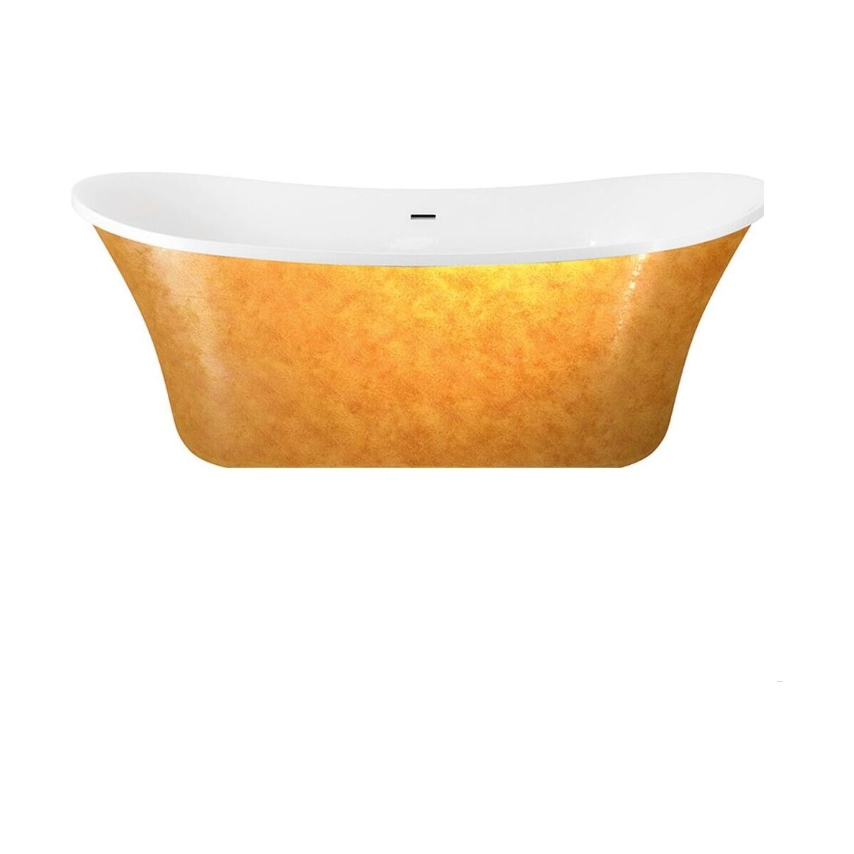 [BB104CO] Modern Bathroom Freestanding Bath, 1810 x 695 x 790mm, Copper - Cutout