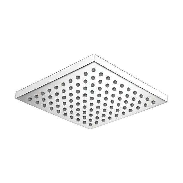 [BB9331] Balterley Modern Bathroom Fixed Square Shower Head ABS 1/2-inch BSP Inlet Connection, 200x200mm - Chrome Finish - Cutout