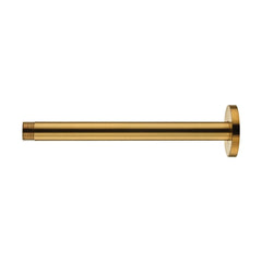 [BB9342BRS] Balterley Modern Long Round Ceiling Mounted Shower Arm, 221mm - Choice of Colour - Cutout