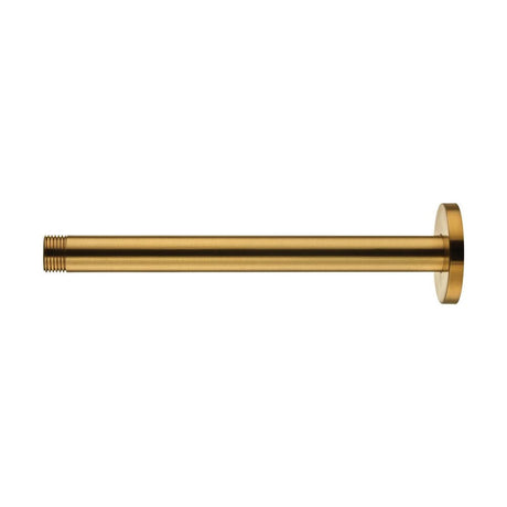 [BB9342BRS] Balterley Modern Long Round Ceiling Mounted Shower Arm, 221mm - Choice of Colour - Cutout