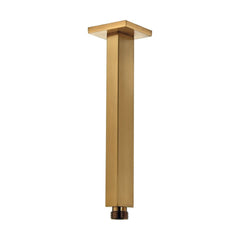 [BB9345BRS] Balterley Modern Long Square Ceiling Mounted Shower Arm - Choice of Colour - Cutout