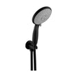 [BB9365BL] Balterley Modern Bathroom Wall Mounted Round Shower Outlet Kit Durable Brass Construction 1/2 BSP Connection - Black Finish - Cutout