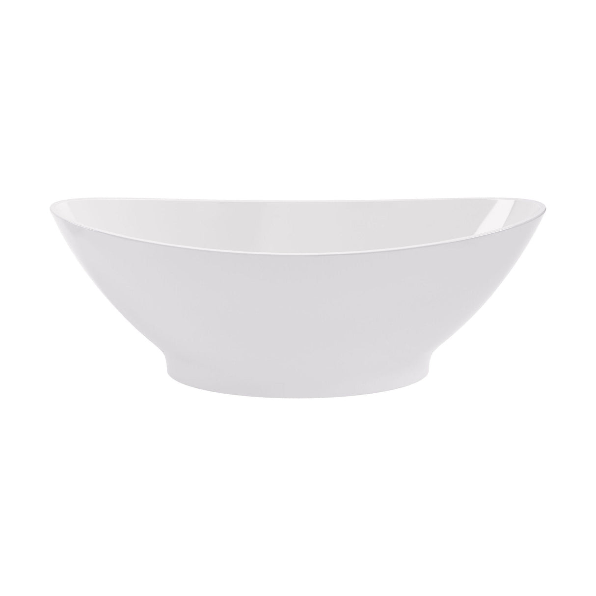 [BBB005] Balterley Gradbach Freestanding Luxury Oval Double Ended Bath, 1890 x 900mm - Gloss White - Cutout