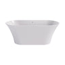 [BBB054] Balterley Smestow Freestanding Luxury Oval Double Ended Bath, 1680 x 700mm - Matt White - Cutout