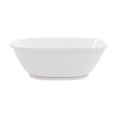 [BBB060] Balterley Bickford Freestanding Luxury Oval Double Ended Bath, 1628 x 773mm - Polished White - Cutout