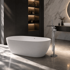 [BBB063] Radbourne Contemporary Freestanding Bath, 1610 x 750mm, Choice of Colour - Lifestyle 3