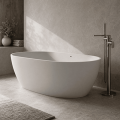 [BBB064IG] Radbourne Contemporary Freestanding Bath, 1610 x 750mm, Choice of Colour - Lifestyle 2