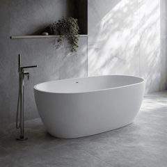 [BBB064PG] Radbourne Contemporary Freestanding Bath, 1610 x 750mm, Choice of Colour - Lifestyle 2