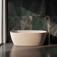 [BBB064PP] Radbourne Contemporary Freestanding Bath, 1610 x 750mm, Choice of Colour - Silo