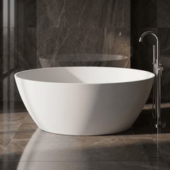 [BBB071] Hednesford Oval Freestanding Bath, 1510 x 810mm, Choice of Colour - Lifestyle 3