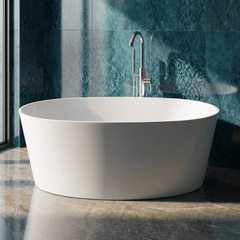 [BBB072] Kingswinford Modern Freestanding Bath, 1510 x 710mm, Choice of Colour - Lifestyle 2