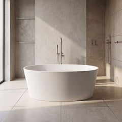 [BBB072] Kingswinford Modern Freestanding Bath, 1510 x 710mm, Choice of Colour - Silo