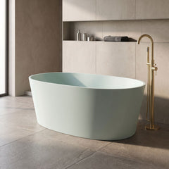 [BBB073MG] Kingswinford Modern Freestanding Bath, 1510 x 710mm, Choice of Colour - Lifestyle 3
