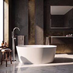 [BBB073PG] Kingswinford Modern Freestanding Bath, 1510 x 710mm, Choice of Colour - Lifestyle 1