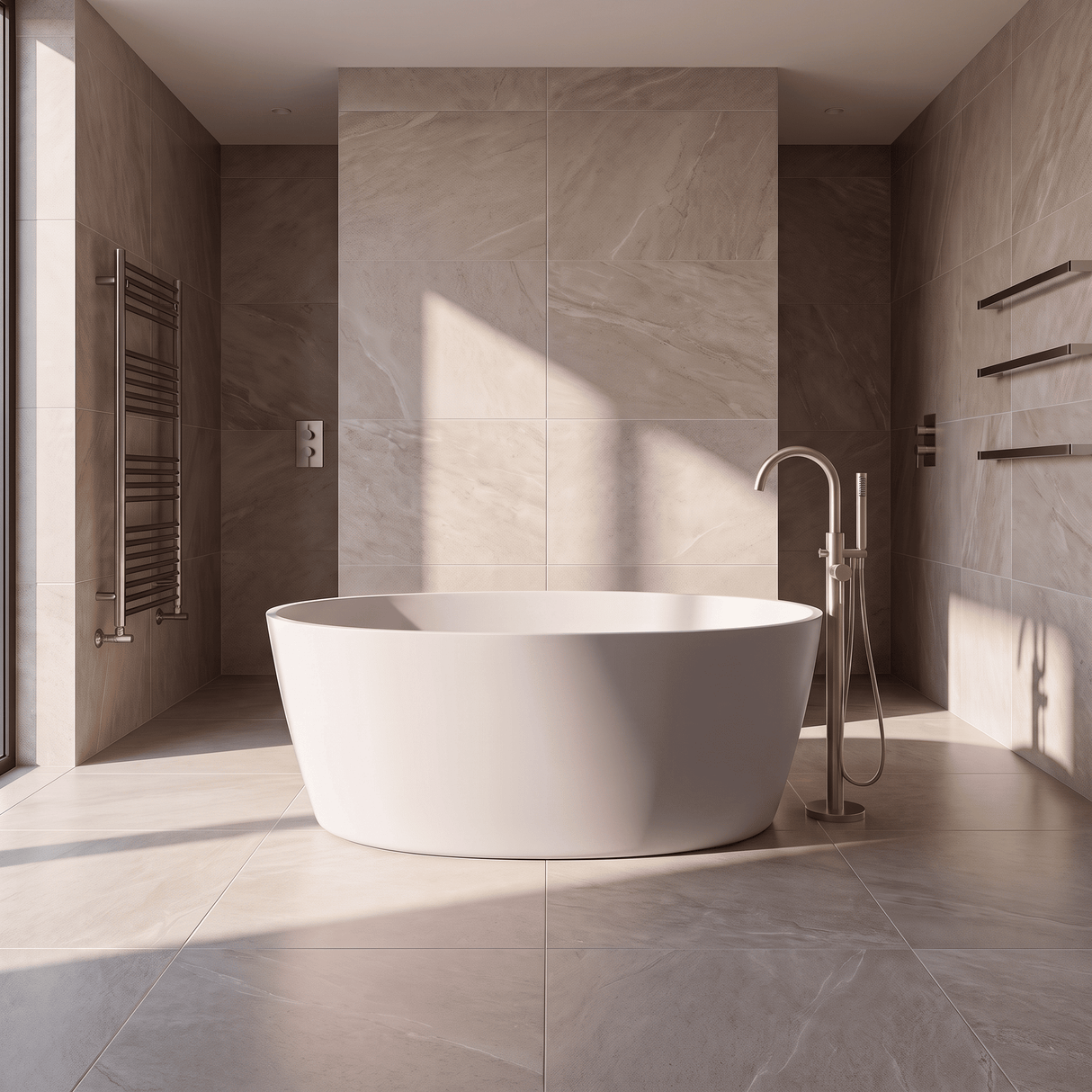 [BBB073PP] Kingswinford Modern Freestanding Bath, 1510 x 710mm, Choice of Colour - Lifestyle 3