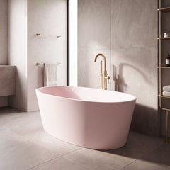 [BBB073RB] Kingswinford Modern Freestanding Bath, 1510 x 710mm, Choice of Colour - Lifestyle 1