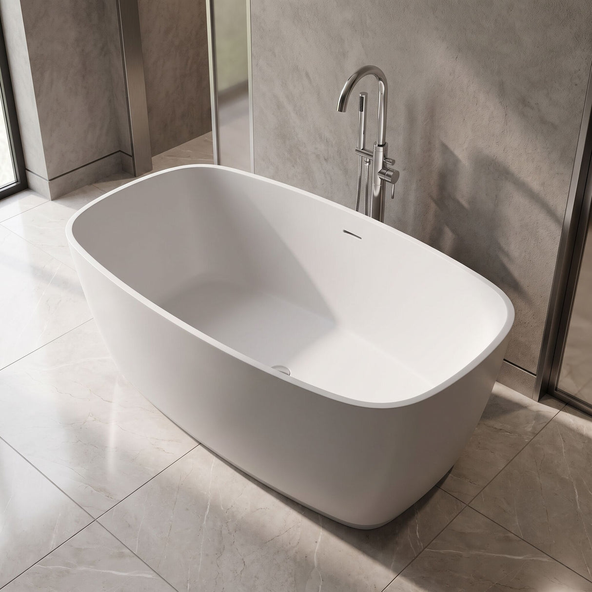 [BBB074] Tamworth Compact Freestanding Bath, 1495 x 720mm, Choice of Colour - Lifestyle 2