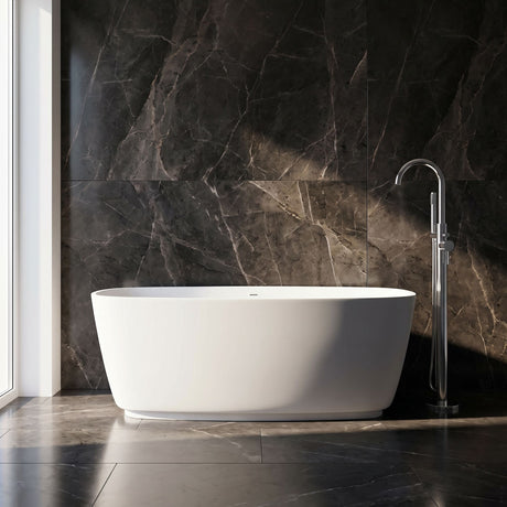 [BBB074] Tamworth Compact Freestanding Bath, 1495 x 720mm, Choice of Colour - Silo