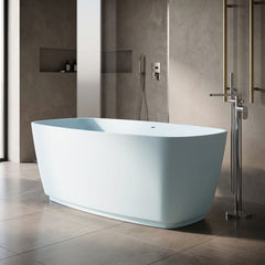 [BBB075AB] Tamworth Compact Freestanding Bath, 1495 x 720mm, Choice of Colour - Lifestyle 2