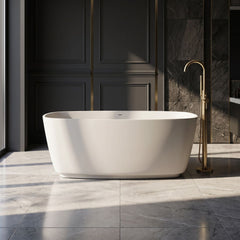 [BBB075DW] Tamworth Compact Freestanding Bath, 1495 x 720mm, Choice of Colour - Silo
