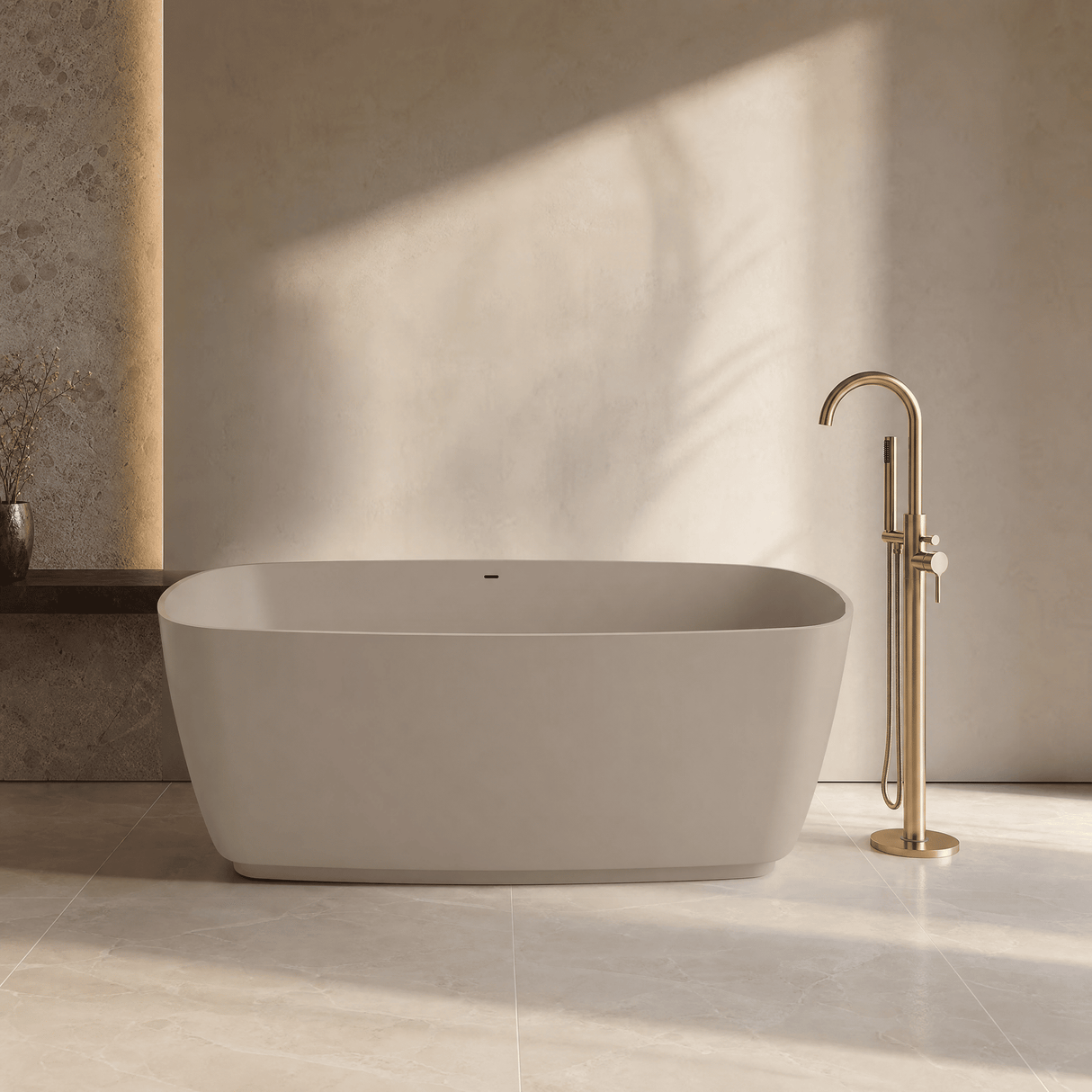 [BBB075F] Tamworth Compact Freestanding Bath, 1495 x 720mm, Choice of Colour - Lifestyle 3