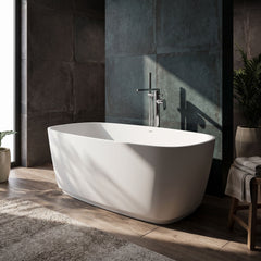 [BBB075] Tamworth Compact Freestanding Bath, 1495 x 720mm, Choice of Colour - Silo