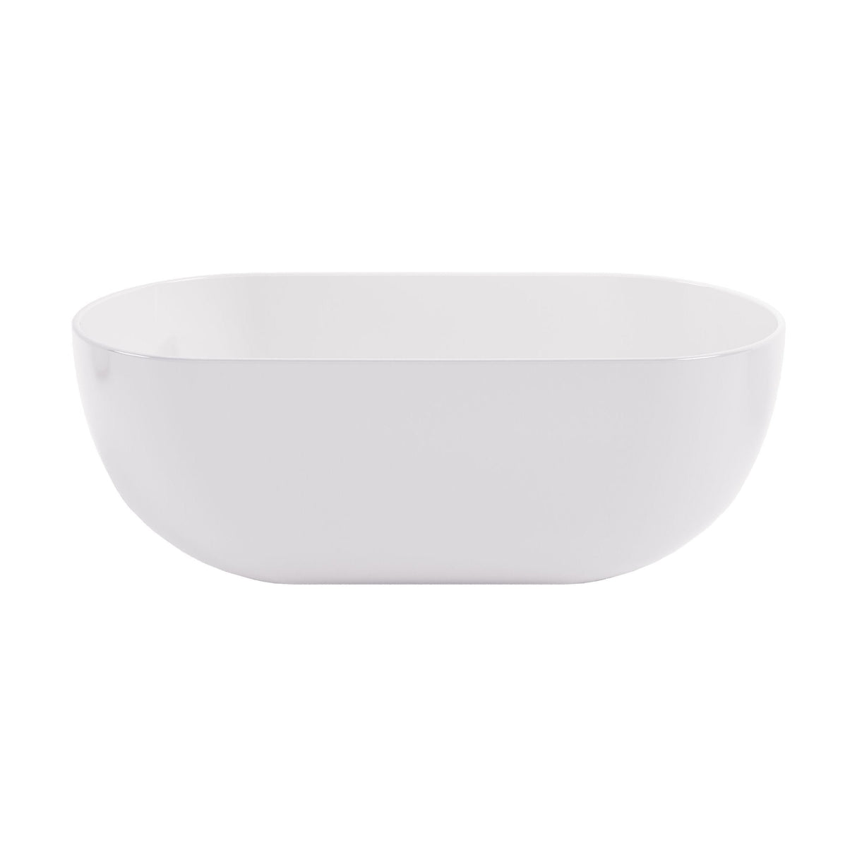[BBB076] Balterley Tettenhall Freestanding Luxury Oval Double Ended Bath, 1665 x 780mm - Polished White - Cutout