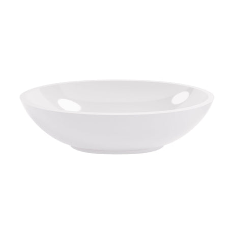 [BBB110] Balterley Castern/Rodsley Countertop Oval Basin, 575 x 145mm - Polished White - Cutout