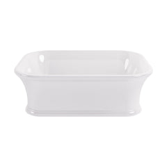 [BBB135] Balterley Goldsitch/Stallington Countertop Rectangular Basin, 525 x 380mm - Polished White - Cutout