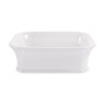[BBB135] Balterley Goldsitch/Stallington Countertop Rectangular Basin, 525 x 380mm - Polished White - Cutout