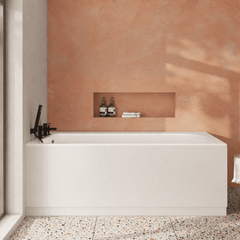 [BBB1700] Modern Single Ended Steel Bath, Choice of Size - Lifestyle 2