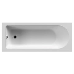 [BBCAS182] Round Single Ended Bath, 1800 x 800mm, White - Cutout