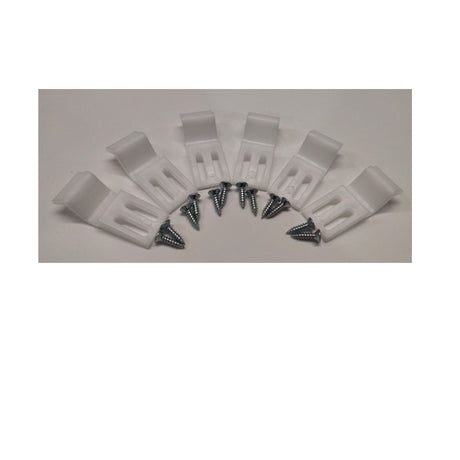 [BBCL002] Shower Bath Panel Clips x 6 - Cutout