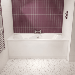 [BBDE009] Round Double Ended Eternalite Bath with Leg Set, Choice of Size