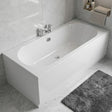 [BBDE509] Balterley Modern Double Ended Straight Shower Bath with Leg Set, 1700mm x 700mm (Tap, Waste and Panel Not Included) - White - Silo