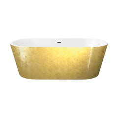 [BBEA103GO] Luxury Modern Freestanding Oval Bath - Choice of Finish & Size - Cutout