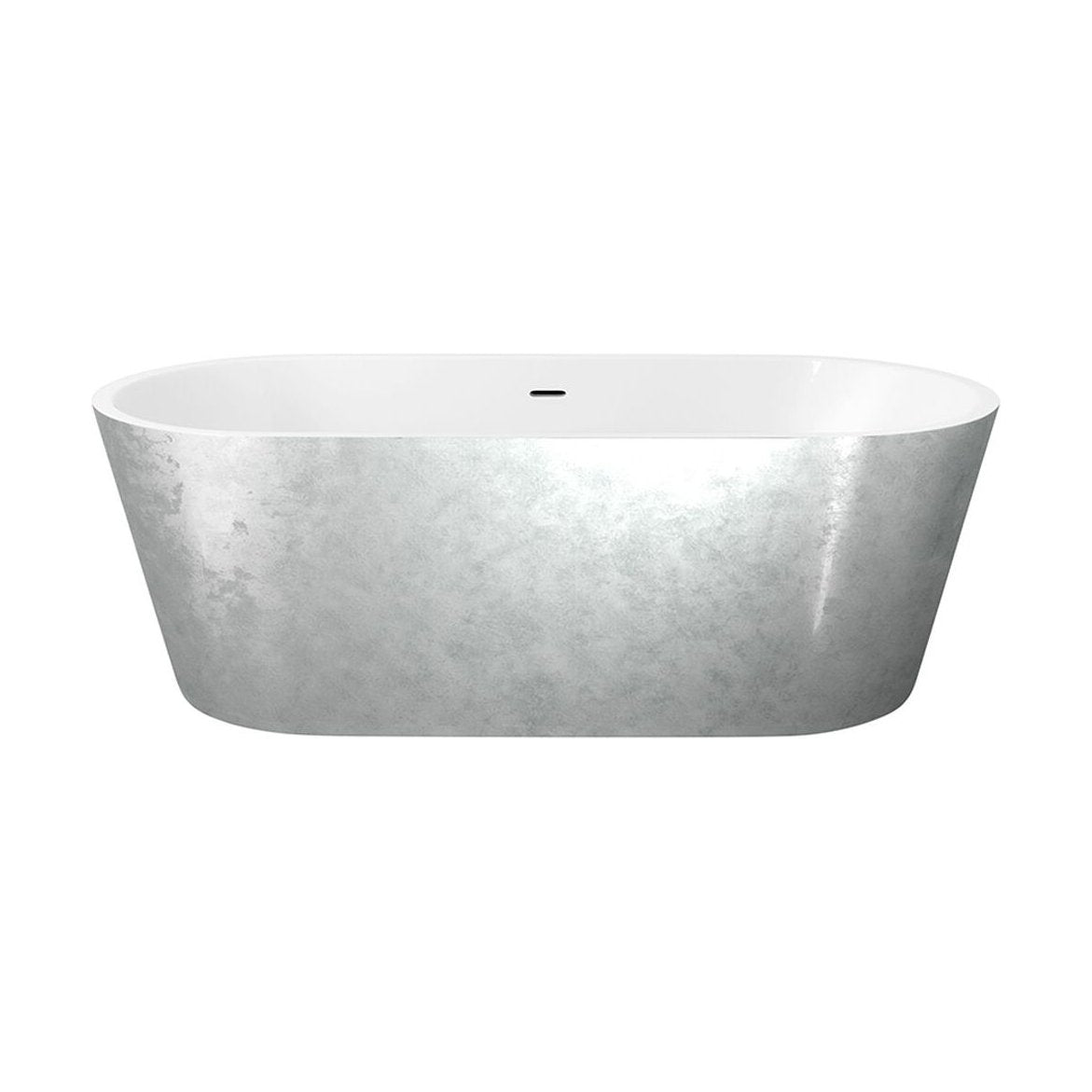 [BBEA103SV] Luxury Modern Freestanding Oval Bath - Choice of Finish & Size - Cutout