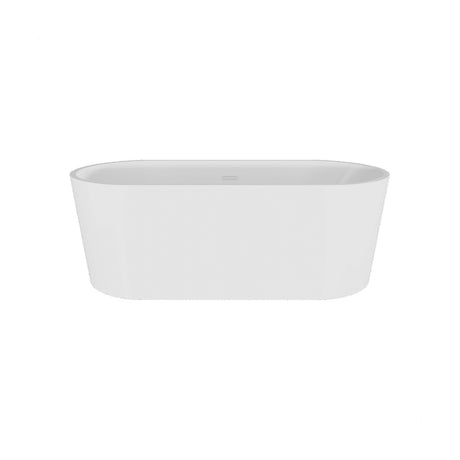 [BBFS152] Contemporary Oval Freestanding Double Ended Bath - Choice of Size - Cutout